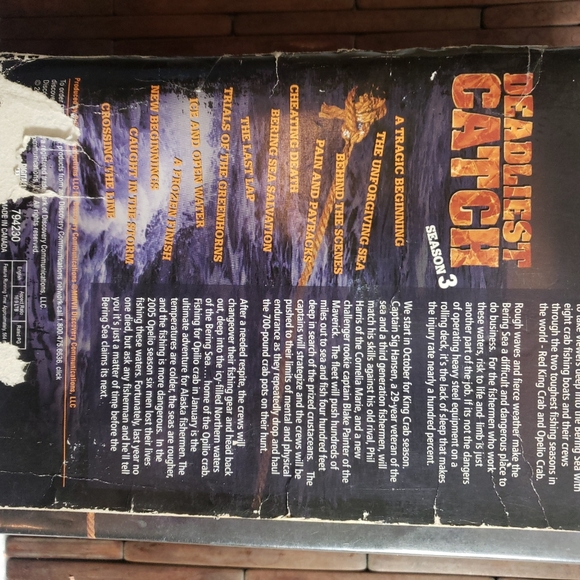 Deadliest Catch: Season 3 DVD Discovery Channel Printing 5-Disc TV Show Series. - Picture 3 of 4